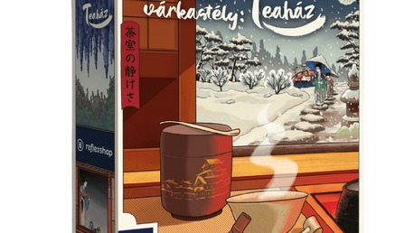 A fehér várkastély: Teaház