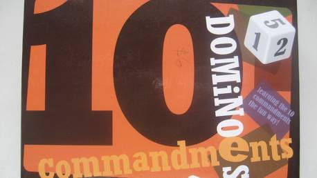 10 Commandments Dominoes